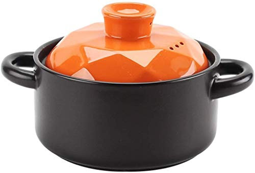 SMSOM Pentola per stufato in Ceramica con Coperchio Premium zuppa di Vapore Ciotola Tazza fumante per Cucina Cucina Erbe medicinali Nido di Uccello tonico, Forno lavastoviglie sicura