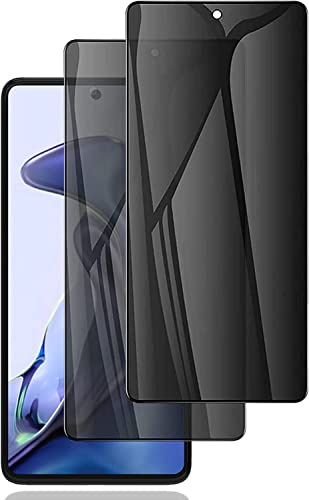 2 Pièces Verre Trempé Anti Espion avec Xiaomi Poco M4 Pro 5G - Anti Spy Film de Protection Dureté 9H, Privacy Film Protection Écran, 3D Vitre Protecteur Filtre Confidentialité