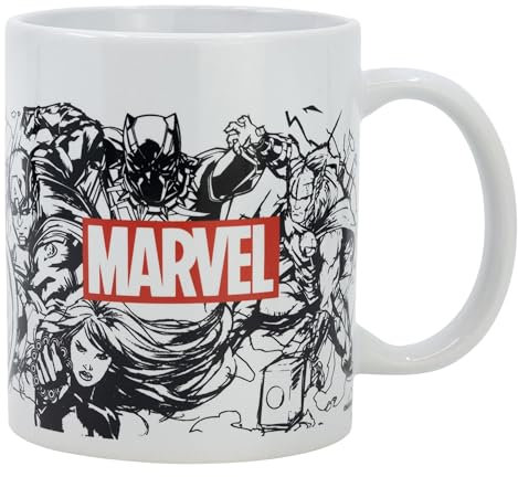 Stor Tazza in ceramica da 325 ml, in confezione regalo Marvel