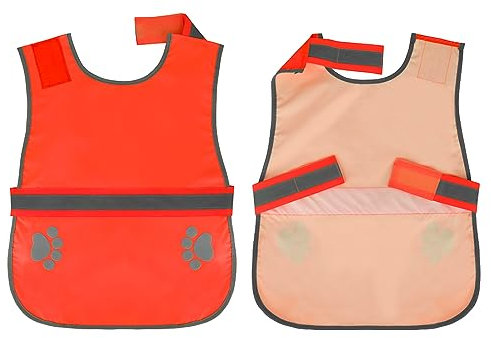 Muka Reflektierende Sicherheitsweste für Hunde, Haustierjacke, wasserdichte Welpenkleidung für Outdoor-Aktivitäten