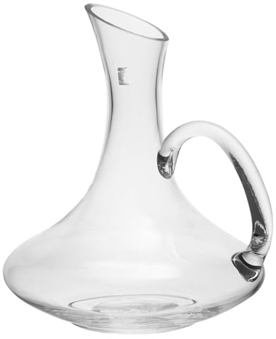 BESPORTBLE Décanteur à Vin Récipient de Conservation des Boissons Élégant avec Poignée 1500ml en Verre Verseur Pratique Service Facile pour Occasions Spéciales