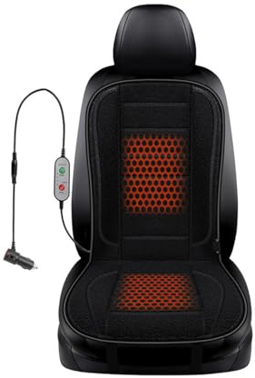 Generisch Universal Komfort- 𝐬𝐢𝐭𝐳𝐡𝐞𝐢z𝐮𝐧𝐠 Auto Abnehmbar und Einstellbar Es ist das wärmste Geschenk für Autofahrer im Winter Passt für die Meisten Autos,G-SchwarzerKaschmir
