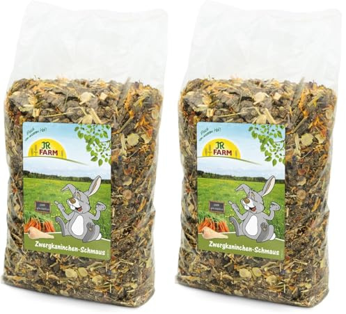 JR FARM Zwergkaninchen-Schmaus 2,5 kg (Packung mit 2)