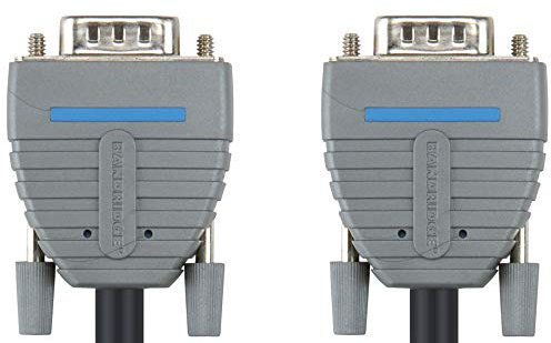 Bandridge VGA 15p D-Sub Maschio Tenere sotto controllo Cavo, 10 Metri Lunghezza