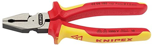 Knipex 32015 180mm Fully InsulatedHigh Leverage Combination Pliers