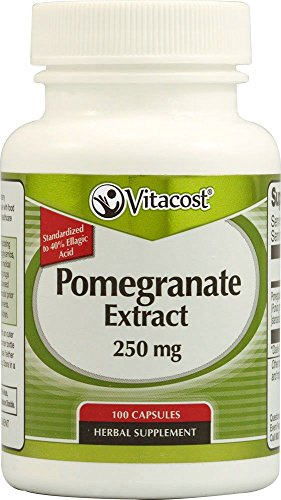 Vitacost Pomegranate Extract -- 250 mg - 100 Capsules