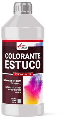 ARCANE INDUSTRIES Dose de Colorant, pour Enduit stuc, Stucco, venitien Colorant stuccolis - 250 ML Gris Soie
