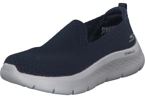 Skechers Go Walk Flex, Zapatillas Mujer, Navy, 40 EU