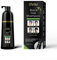 Instant black hair shampoo, hair dye shampoo for men and women - easy to use - quick and easy - lasts 30 days 3 in 1 black hair dye (Bottled)