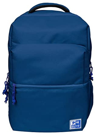 Oxford B-Ready, Mochila Escolar Unisex, 18 L, 42 m, Bolsillo Acolchado para Portátil, Poliéster Reciclado RPET