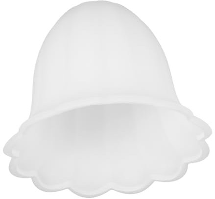 BESTonZON Lampenschirm Aus Glas Abdeckungen Für Beleuchtungskörper Austausch Des Floralen Lampenschirms Tischlampenschirm Glühbirnenhalterung Deckenleuchten Kleiner Lampenschirm