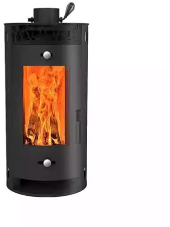 Cenz-888 Burning Wood Stove Vertical Real Fire Fireplace Wood Heating Stove Living Room Villa Homestay Wood Stove Indoor Heating Stove for cooking and heating