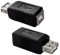 KUOQIY 2 Piezas Adaptador USB A a B, USB 2.0 Hembra A La Impresora B Adaptador Hembra, Conectores Convertidores Tipo A a USB B, para Impresora, Escáner, Máquina de Fax, Más