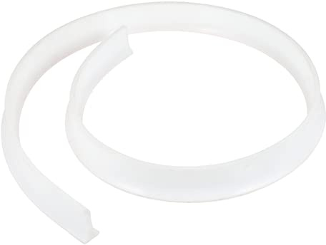 BAZEITFLOW Tira de Silicona para Encimera 1.5x3 Cm Autoadhesiva Doble Pendiente Protector de Agua para Baño y Cocina 3 Metros Antidesbordamiento para Ducha