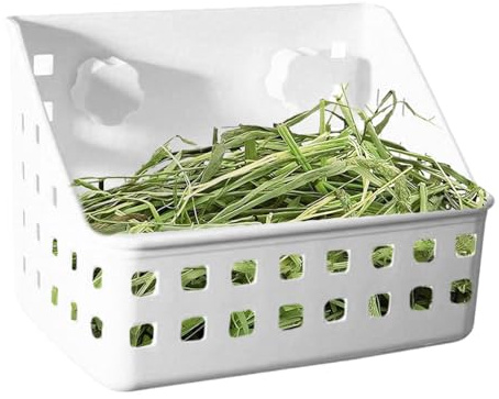 Dispensateur De Foin | Râtelier à Foin,Râtelier de Stockage d'Accessoires de Cage Fournitures pour Petits Animaux de Compagnie Intérieur et Extérieur pour Chinchillas, Hamsters, Lapins