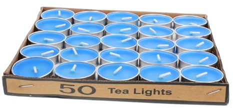 ABOOFAN 50pezzi Candele Rotonde Mini Profumo Per Matrimoni Cene Romantiche e Uso Per Cerimonie Nuziali e Decorazioni Festive