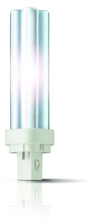 Philips LAMPADA FLUORESCENTE COMPATTA SENZA ALIMENTATORE INTEGRATO MASTER PL-C 18W/830 /2P 1CT/5X10BOX MASTER PL-C 2PIN 18 W