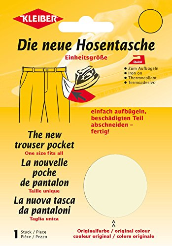 Kleiber + Co.GmbH Quick-Ersatzhosentasche, Beige, 23 cm x 18,5 cm, 100-03