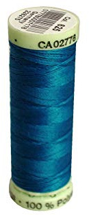 Gutermann Top Stitch Heavy Duty Thread, 33-Yard, Ming Blue