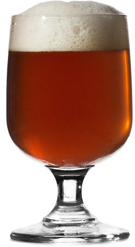 Gemini Stemmed Half Pint Beer Glasses CE 10oz / 280ml - Pack of 6 - Draft Dubbel Beer Glass