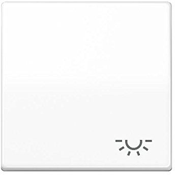 Jung AS 591 L WW Wippe f.Schalter/Taster AS500 m.Symbol Licht alpinweiss