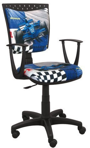 Best For Kids Kinderschreibtischstuhl | schreibtischstuhl ergonomisch mit Rädern | Bürostuhl aus Kunststoff mit Höhenverstellung und Armlehne | drehstuhl bürostuhl in 6 verschiedenen Designs