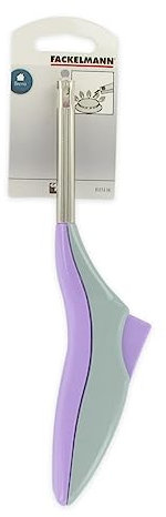 Fackelmann Allume-GAZ ergonomique 03312 mecánico, Encendedor de Gas piezo, plástico, Naranja, Violeta, 26,5 x 6 x 4,5 cm, Amarillo