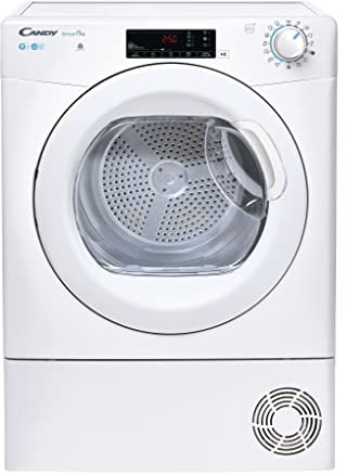 Candy CSOEC9TG 9kg Condenser Dryer, Sensor Dry, WiFi, White/White Door