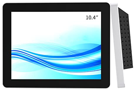 GreenTouch 10.4 Inch PCAP Multi-Touch Touchscreen Monitor - HDMI/VGA/DVI Port Built-in for Kisok - 800 * 600 Resolution