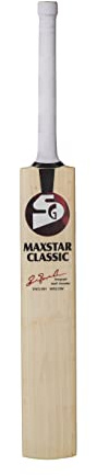 SG Maxstar Classic Premium engelsk pilträ cricketslagträ – kort handtag, vuxenstorlek