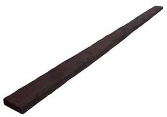 VIGA IMITACION MADERA DECORATIVA DE POLIURETANO 12.5CM DE ANCHO X 4CM DE ALTO X 3 METROS DE LARGO (Nogal oscuro)