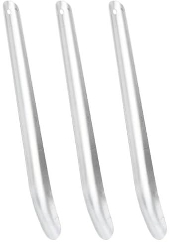 vidaXL Schweißmesser für Pferde 3 STK. Silbern Aluminium
