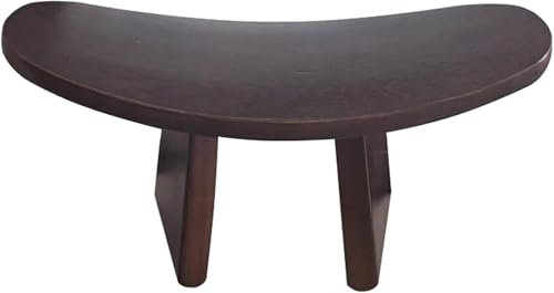Meditationsbank, tragbarer Meditationshocker, abgewinkelter ergonomischer Sitz mit runden Kanten, handgefertigter, umweltfreundlicher, ergonomischer Kniestuhl aus Holz, für längere Praxis de