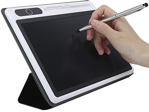 9 Zoll LCD Schreibtablett, Elektronischer Notizblock, Handmalwerkzeug für Arbeit und Studium, Geschäftstreffen, Vorübergehende Erklärungen, kein Staub und Keine Tinte (schwarz