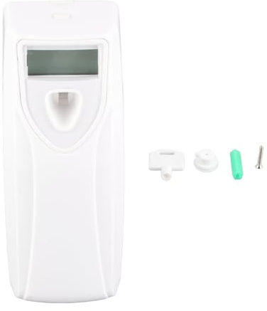 lvifloae Automatischer Lufterfrischer-Sprüher, Wandmontage, automatischer Parfümspender mit Timer, Lufterfrischer-Parfüm-Sprüher, weiß, vertikal für Raum-Toilette, Sprüher