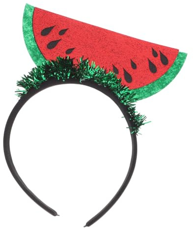 Healeved Elastisches Wassermelonen Haarband Für Damen Und Mädchen Süßer Haarschmuck Für Alltag Party Und Fotoshooting