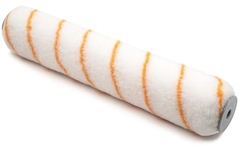 ROLLINGDOG 12 Paint Roller Sleeve - 1/2 Medium Pile, Suitable for Lightly Textured Walls, Old Interior Walls, Light Cement Surfaces