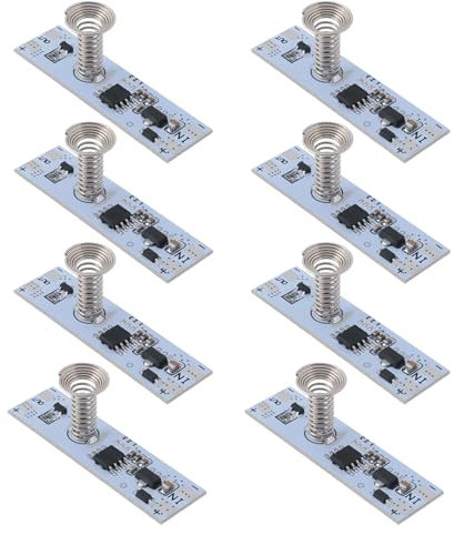EMSea 8X Modules Variateur LED Tactiles DC 5-24 V pour éclairage D'armoire éclairage de Vitrine Bandes Lumineuses LED Ceintures Lumineuses