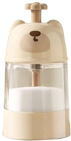 Saliera in vetro da 0,2 g con coperchio, contenitore quantitativo per cucina, condimenti, cottura, barbecue, catering, picnic, viaggi