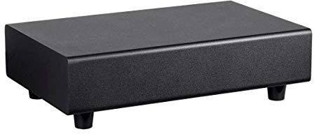 Monoprice SSW-10 - Powered Slim 10-Inch Ported Subwoofer, 150 Watt, Low Profile, Low Pass, Black
