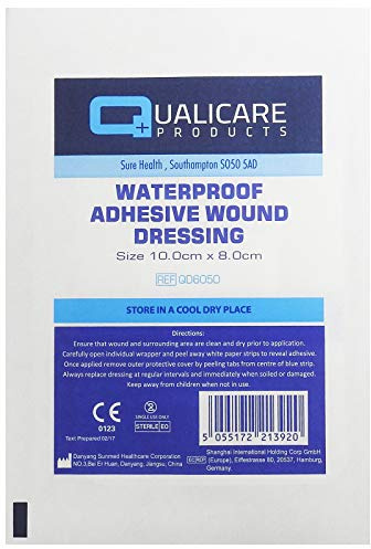 Qualicare - Apósitos adhesivos transparentes impermeables y resistentes al agua