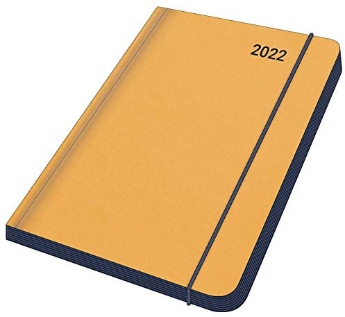 Black 2022 - Diary - Buchkalender - Taschenkalender - 12x17: Midi Flexi Diary ColourLine