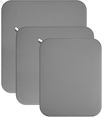 Tatuo 3 Pcs Heat Press Mats Compatible with Easypress 2 / Easypress Easy Press Mat Protective Resistant Double Sides Applicable Ironing Insulation for HTV Iron on Projects(Solid Pattern)