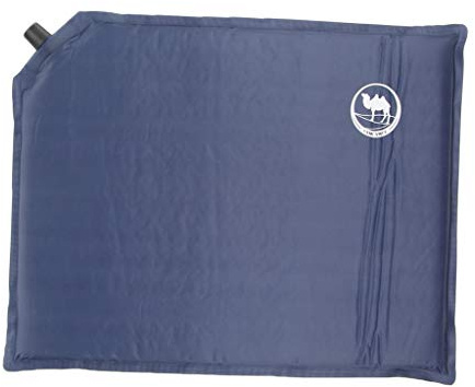 Sharplace Self-inflating Seat Cushion Pads for Travel, Picnic, Stadiums, Planes And Cars, Blue