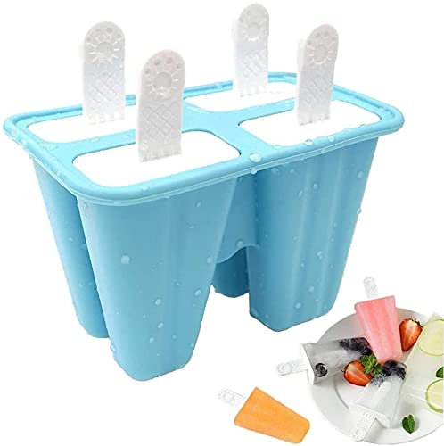 HSF 8 cavità in Silicone stampi in Popsicle di Ghiaccio Pip stampi Classici stampi Classici Gelato Muffa Riutilizzabile Ghiaccio Pop stampi Facili da demold Stampi per pasticcini e Biscotti