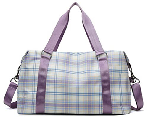 YANYUESHOP Damen Sport Sporttasche Yogatasche Reisegepäcktasche Freizeit Schwimmsport Tragetasche (Color : A, Size : 49 * 19 * 28 cm)