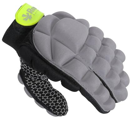 Reece Hockey Handschuh - Komfort Full Finger Handschuh - Silikonstollen für Besseren Griffe und Vollständigen Schutz - Linkshandschuh - Hockey Handschuhe Kinder - Blue - Größe S