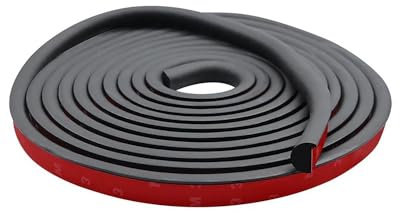 XJJJWL Auto Fensterdichtung Universal Auto Radlauf Gummi Flügel Expander Bogen Augenbraue Kotflügel Körper Schutz Abdeckung Schlamm Dichtung Streifen Rad Klappen Autotürdichtung(18mm,3 Meters)