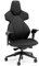 noblechairs DAWN Gaming Chair Black – Ergonomic Office Chair with Folding Armrests, Synchronous Mechanism, Faux Leather Upholstery, Lumbar Support, Universal Casters