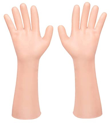Vaguelly Feuchtigkeitsspendende Lange Hautfreundliche Handpflegehandschuhe für Trockene Rissige Hände Handmaske zur Intensiven Pflege und Schutz bei Sonnenexposition für Damen und Mädchen